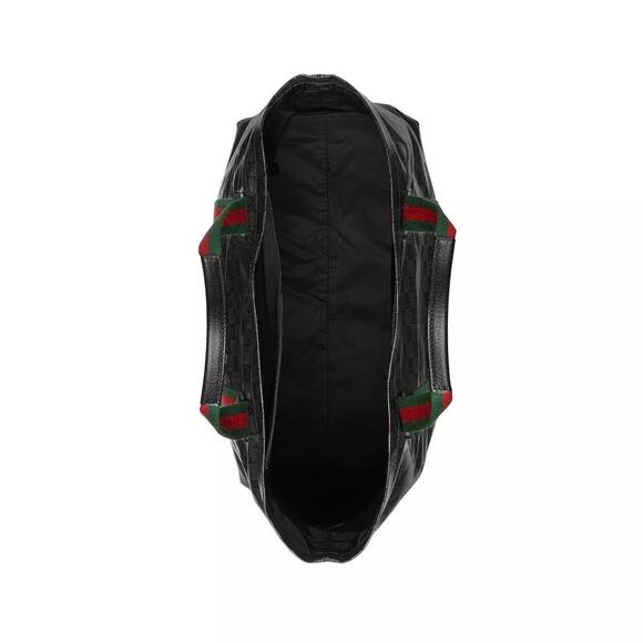 GUCCI Black GG Crystal Canvas Medium Tote Bag New & Authentic - Picture 5 of 11